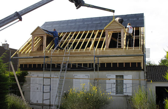 Réhaussement maison