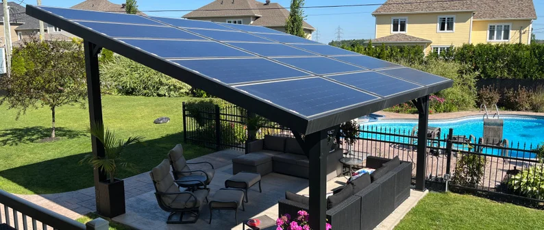 Pergolas solaires